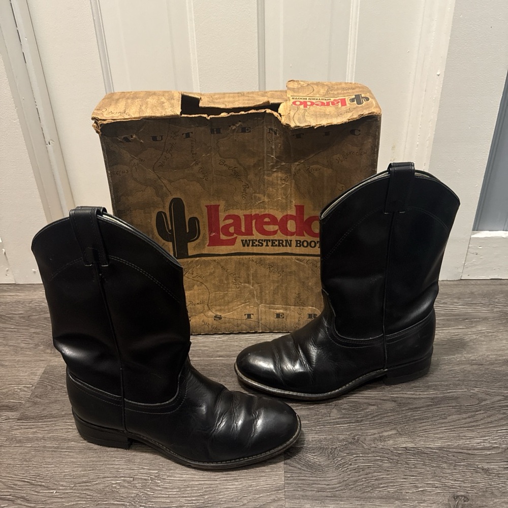 Laredo Western Roper Boots